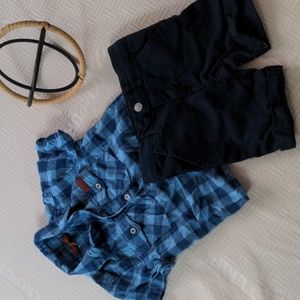 7 for all mankind toddler shirt and pants